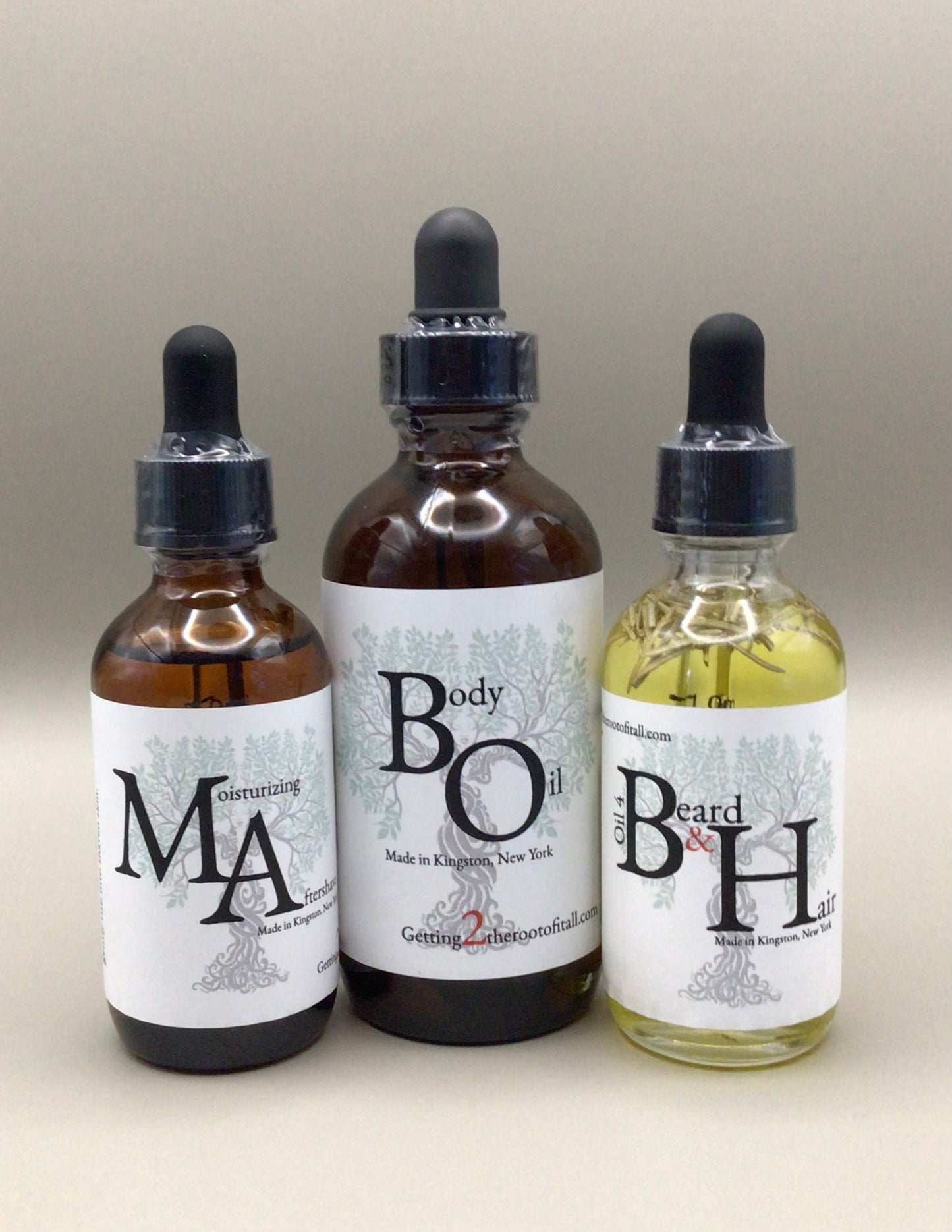 G2 Beard, hair & body oil line