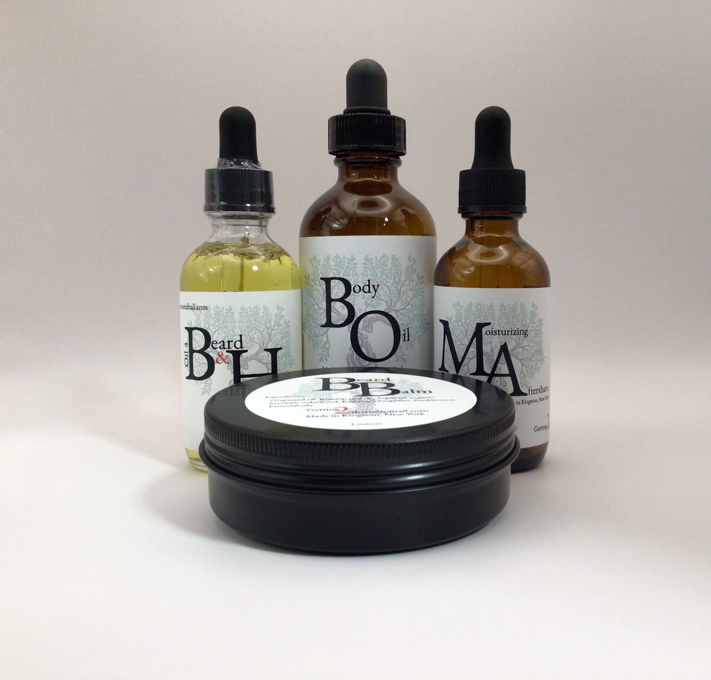 Beard Balm, After Shave oil & Body Oil